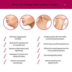 Anacis neck serum application along the jawline to support contouring