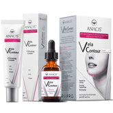 Anacis Advanced Neck Serum bottle highlighting premium packaging for neck care