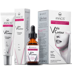 Anacis Advanced Neck Serum bottle highlighting premium packaging for neck care