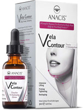 Anacis Advanced Neck Serum bottle on a clean surface suggesting neck tightening