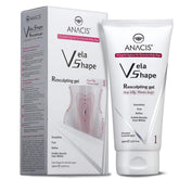 Anacis anti-cellulite hot body cream bottle with warming formula targets cellulite-prone areas.