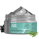 ANAI RUI Dead Sea Mud Mask with tea tree oil aids clear pores.