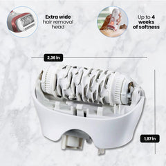 ANAKEL HOME removes the shortest hairs up to 0.5 mm.