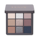 Anastasia Beverly Hills Haze Mini Eyeshadow Palette open to reveal nine earthy neutrals.