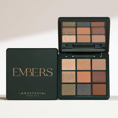 Anastasia Beverly Hills Embers Mini swatches rose and taupe shades