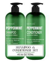 AnatoliaDaphne Peppermint Oil Shampoo bottle for refreshing scalp care