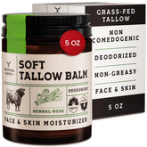 Ancestral Haven beef tallow face balm for daily hydration and gentle nourishment.