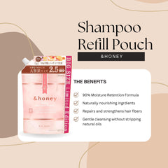 And Honey Melty Moist Repair refill pouch for eco-friendly refills