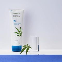 Close-up of the pump cap emphasizes easy, daily moisture for edges and skin.