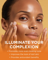 Andalou Naturals Turmeric C Enlighten Serum texture demonstrates lightweight hydration