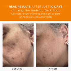 Andalou Naturals – application matin et soir sur le visage.