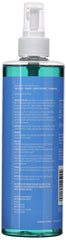 Andis Blade Care Plus spray nozzle applying lubricant to clipper blades.