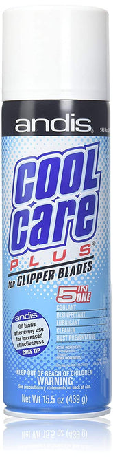 Andis DPD Cool Care Plus 5 in 1 bottle for blade care and cooling