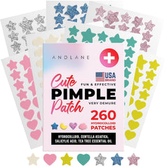 Andlane star patches provide discreet nighttime coverage to help blemishes heal.