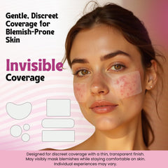Andlane oval 66x20mm patch protects mid-face blemishes discreetly.