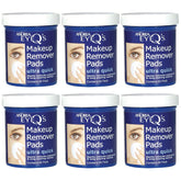 Andrea Eye Q's remover pads box six-pack for fast, gentle eye makeup removal.
