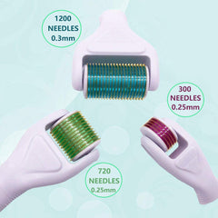 Angel Kiss derma roller face 300 needles for precise application
