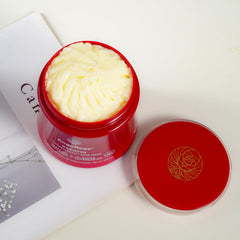 AngeRose Keratin Hair Mask bottle delivering lightweight hydration for hair.