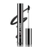 Anguishil lip stain peel-off application shows smooth, even coverage for a natural look.