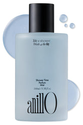 ANILLO Shower Time Parfum Mist bottle front delivers refreshing hydration after a shower