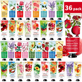 ANKOOOY 36-pack body lotion set with honey fragrance for daily moisture.