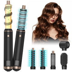 Anluomania 5-in-1 blow dryer brush for versatile styling at home