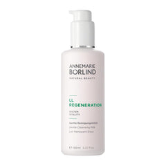 ANNEMARIE BÖRLIND LL Regeneration Cleansing Milk bottle for gentle makeup removal and hydration.