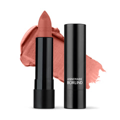 ANNEMARIE BÖRLIND Matte Nude lipstick swatch for hydrated color.