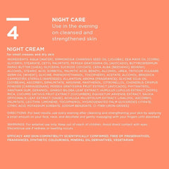 ANNEMARIE BÖRLIND Rose Dew Nourishing Night Cream Alpenrose extract highlight.
