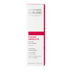 ANNEMARIE BÖRLIND System Absolute Eye Cream demonstrates brightening effect around the under-eye area.