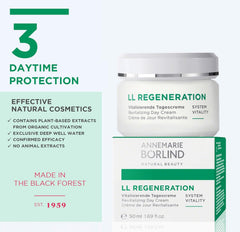 ANNEMARIE BORLIND LL REGENERATION texture swirl shows creamy consistency for daily use