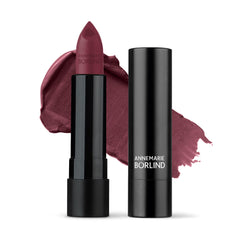 ANNEMARIE BÖRLIND Cassis lipstick pack shot highlighting rich color and shine