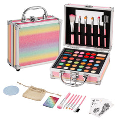 Anpro all-in-one makeup kit palette collection offers bold, blendable colors for playful tween looks.