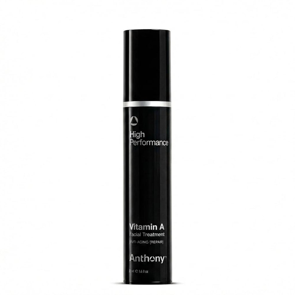 Anthony High Performance Vitamin A Treatment jar close-up showing luxurious texture for youthful skin