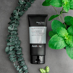 Cooling on contact with Anthony Shaving Cream highlights refreshing shave experience