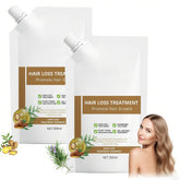 Anti-Hair-Fall Shampoo two bottles pack on display showing nourishing plant-based care.