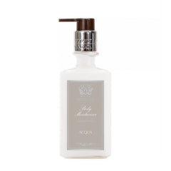Antica Farmacista Acqua body moisturizer bottle showing silky hydration