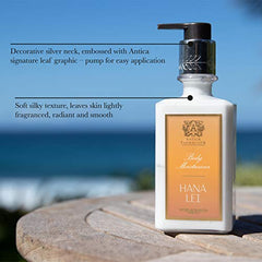 Antica Farmacista Body Moisturizer fragrance profile evokes lemon verbena cedar notes.
