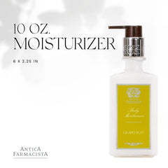 Antica Farmacista Body Moisturizer texture shows silky lotion for smooth, radiant skin.
