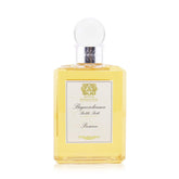 Antica Farmacista Bubble Bath Prosecco bottle showing citrus and florals for a bright bath