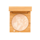 Antonym Cosmetics baked foundation in Light compact delivering natural glow and long wear