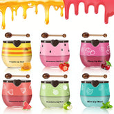 Anweina Bee Lip Balm honey pot with honey flavor for deep moisture on lips