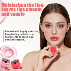 Anweina Bee Lip Balm watermelon pot delivering refreshing moisture