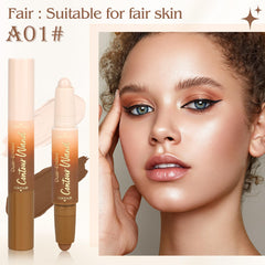 Anwuozu Contour Highlighter Stick light highlighter shade for radiant highlight.