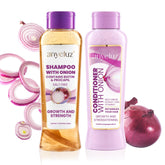 Anyeluz Onion Shampoo bottle front view for oil-control cleansing