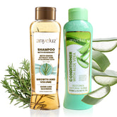 ANYELUZ Rosemary Shampoo Bottle promotes balanced scalp and radiant shine.