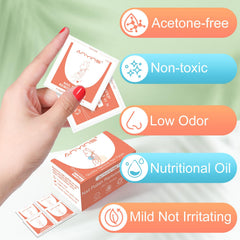 ANYINS travel-ready, leak-proof packs for portable polish removal