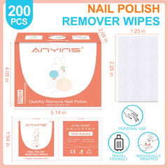 Close-up of soaked pad with nourishing oils for gentle nail care