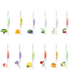 AOBOO Cuticle Oil Pen showing colorful fragrance options for nails care
