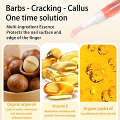 AOBOO Cuticle Oil Pen portable design enables precise at-home or on-the-go applications